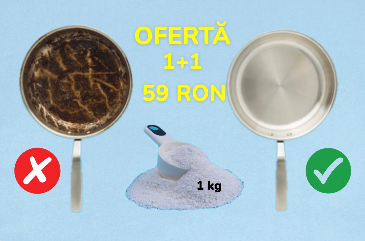 Pudră de curățare 1+1 GRATIS - 1 kg